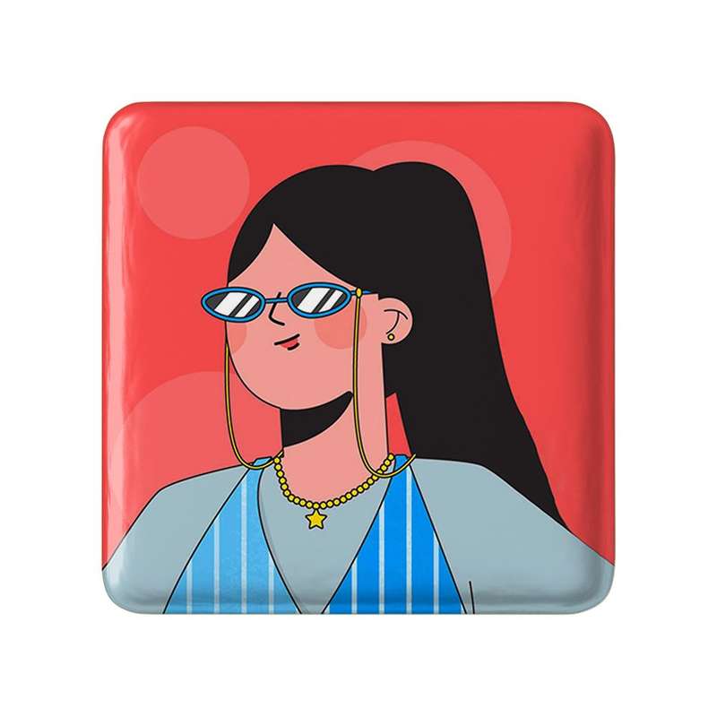 مگنت خندالو مدل دختر قوی Girl Power کد 28941