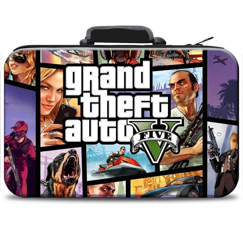 کیف حمل کنسول پلی استیشن 5 اسلیم مدل GTA