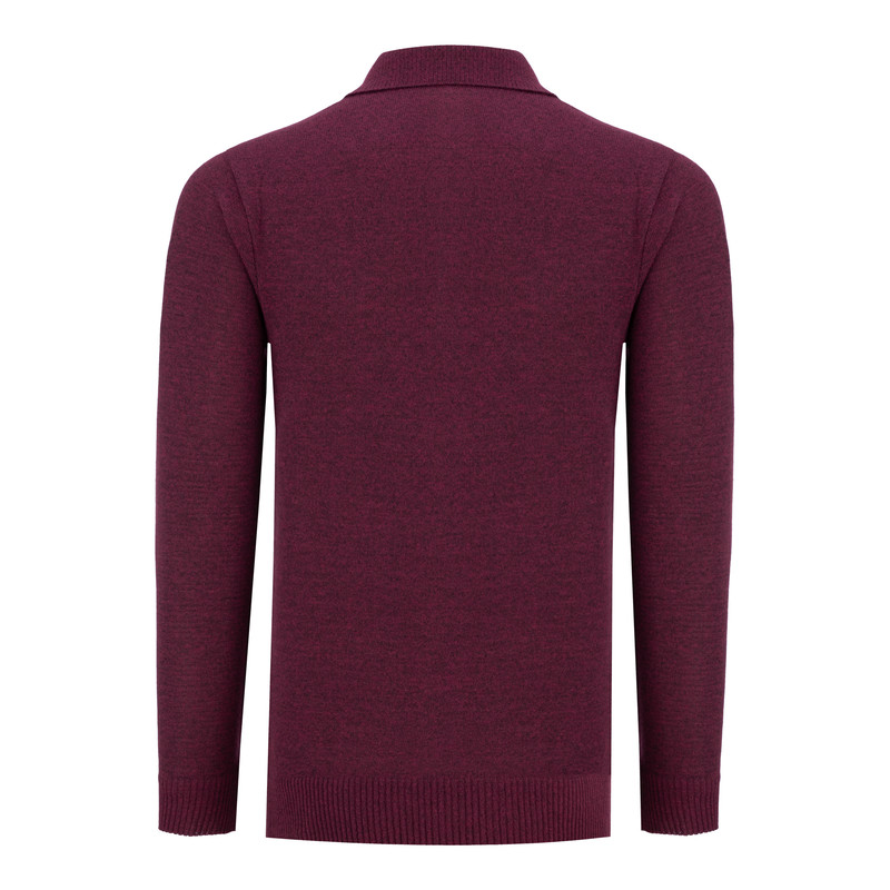 پلیور یقه برگردان مردانه رایکا مدل ND1 کد ZR1