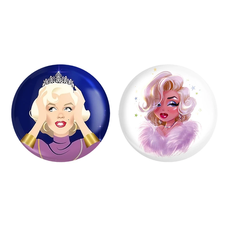 مگنت خندالو طرح مرلین مونرو کد 39873984 مجموعه 2 عددی