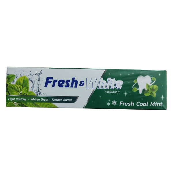 خمیر دندان فرش اند وایت مدل FRESH COOL حجم 160 میلی لیتر خمیر دندان فرش اند وایت مدل FRESH COOL حجم 160 میلی لیتر