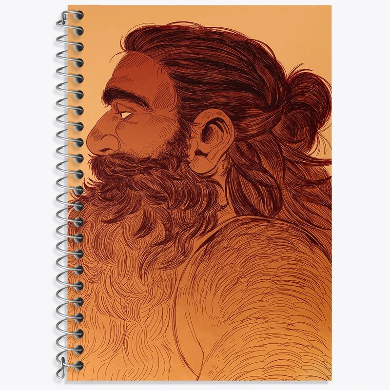 دفتر لغت 50 برگ خندالو طرح سنشی انیمه خوشمزه در سیاه چال کد 35879