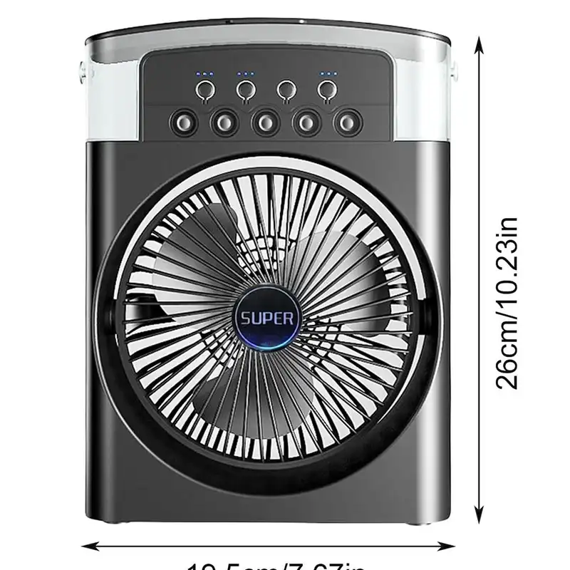 پنکه رومیزی مدل مه پاش گرد