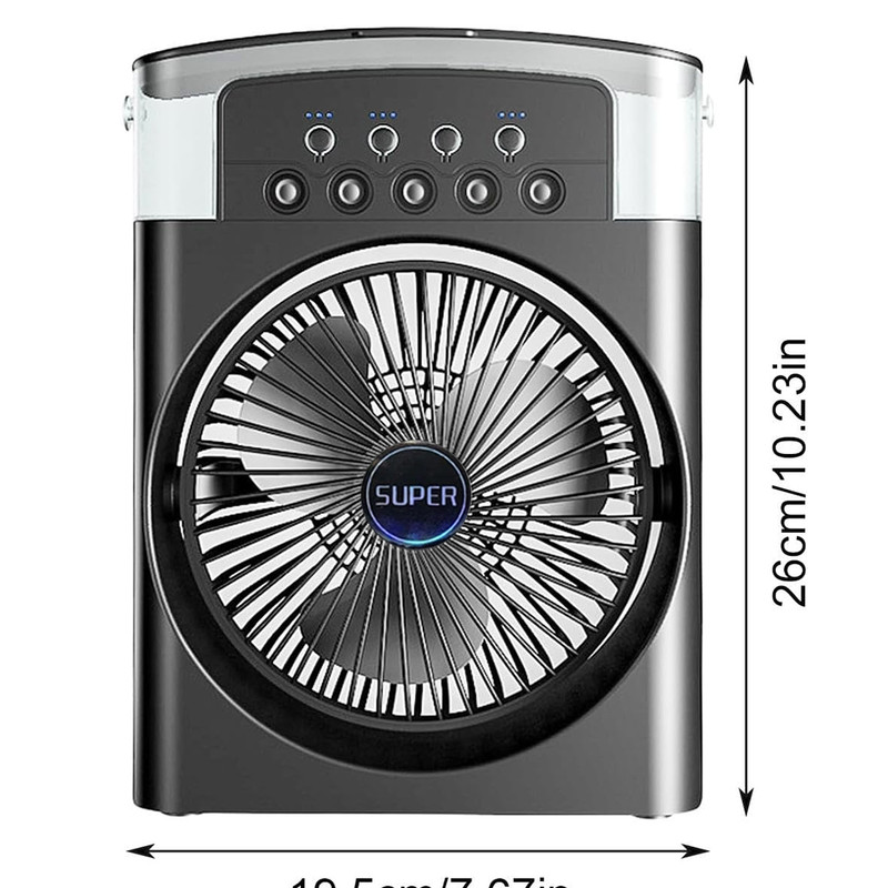 پنکه رومیزی مدل مه پاش گرد