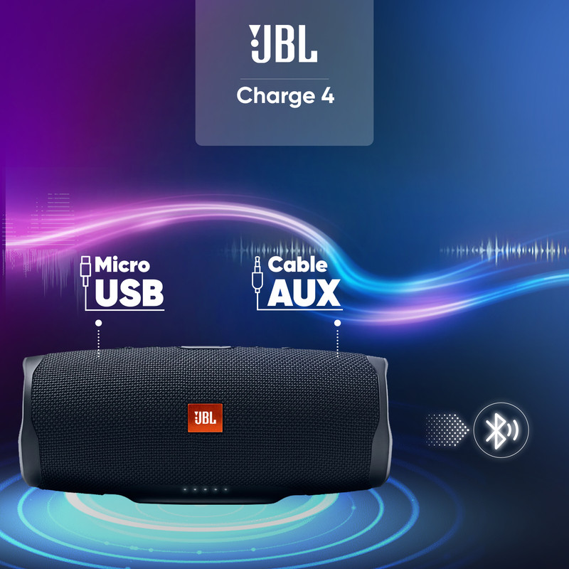 قیمت اسپیکر جی بی ال JBL Charge 4 + مشخصات