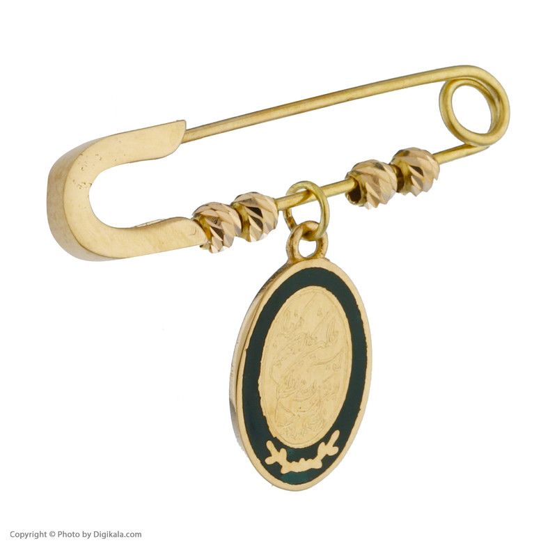سنجاق سینه طلا دخترانه مایاماهک مدل MP0037 سنجاق سینه طلا دخترانه مایاماهک مدل MP0037