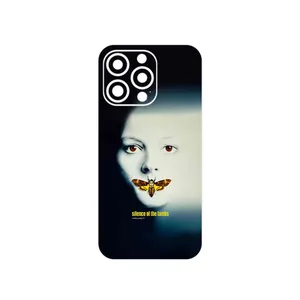 MAHOOT Silence of the Lambs Cover Sticker for Apple iphone 13 Pro