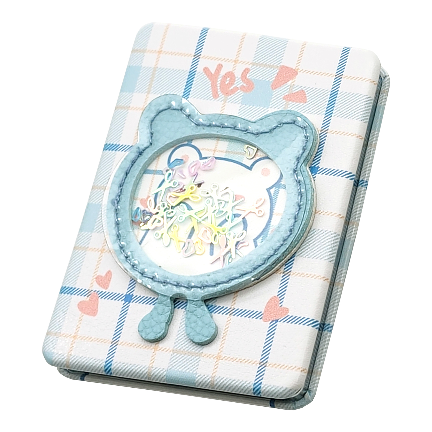 آینه جیبی مدل خرس طرح آکواریومی کد ZJ-MR37-1