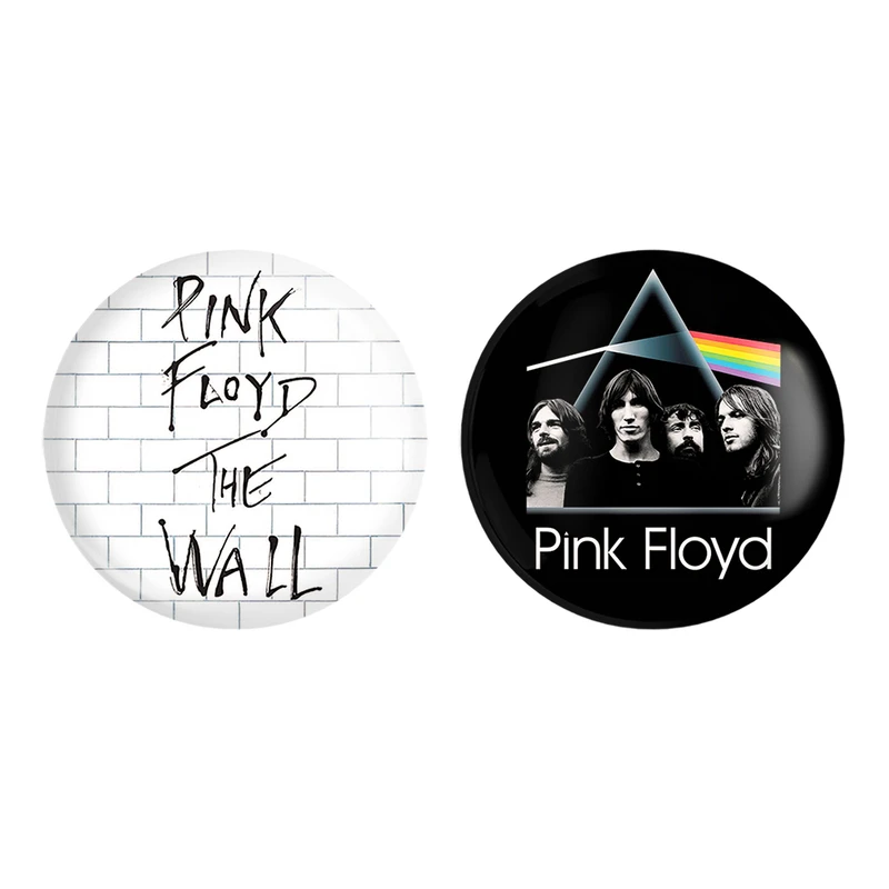 مگنت خندالو مدل گروه Pink Floyd کد 32543247 مجموعه 2 عددی