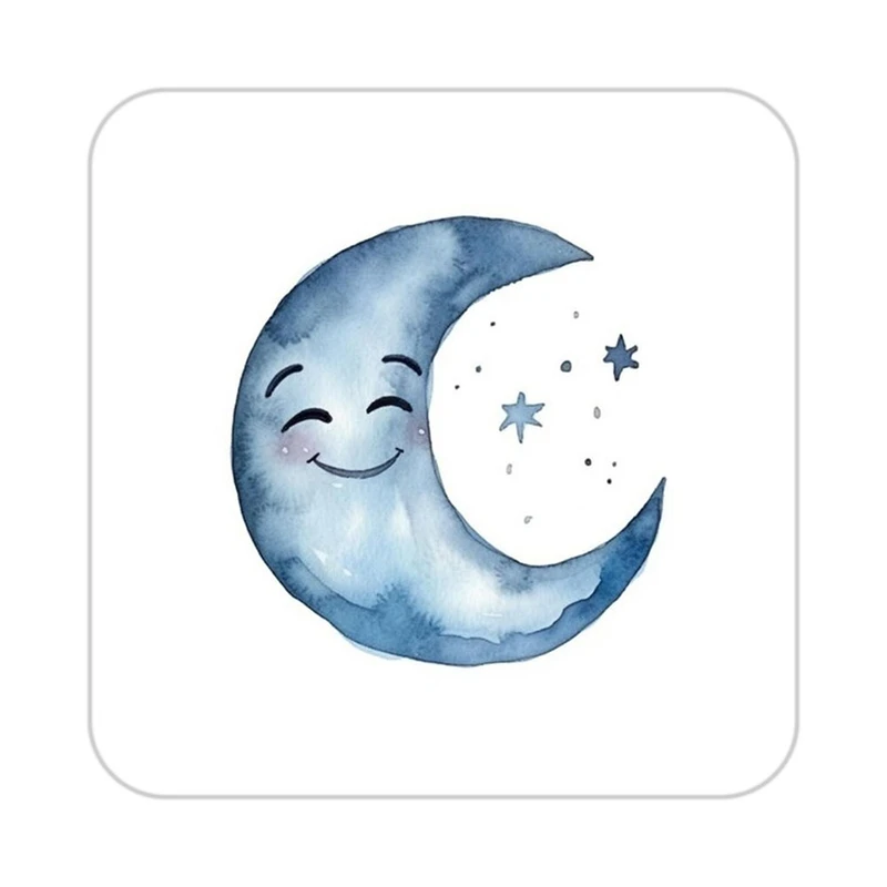 زیر لیوانی کاکتی طرح ماه و ستاره مدل mp53347