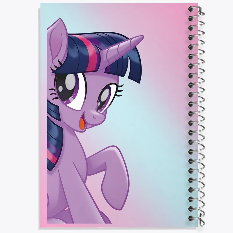 دفتر مشق 100 برگ خندالو طرح توایلایت اسپارکل پونی کد N3275