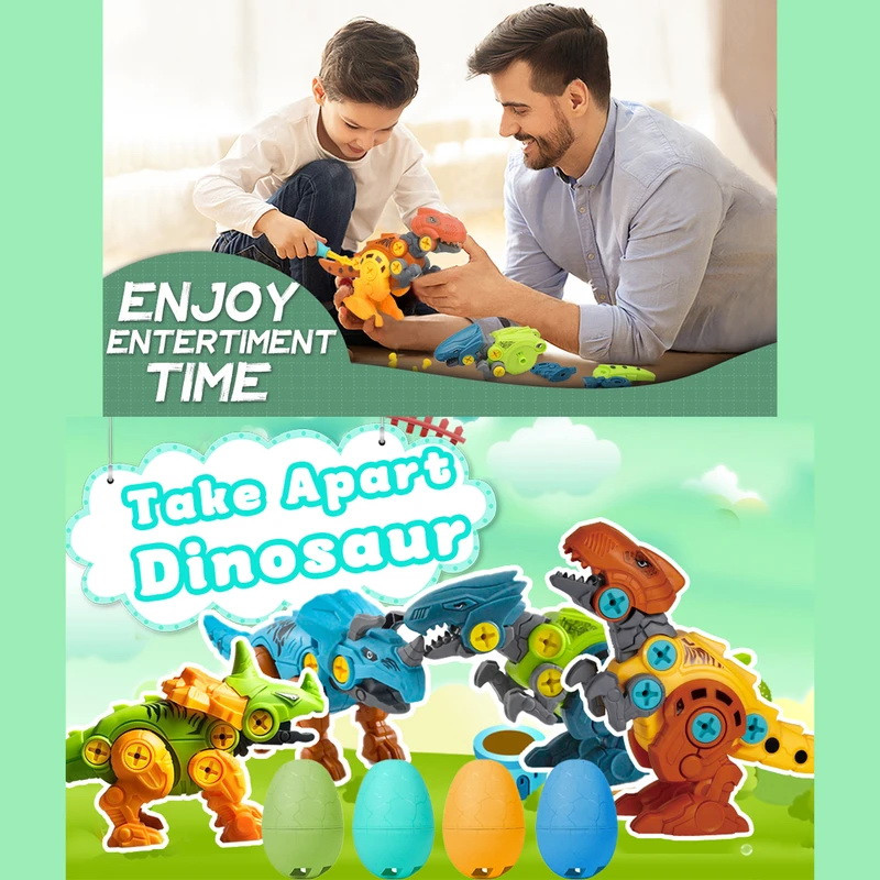 ساختنی طرح تخم دایناسور مدل Apart Dinosaur