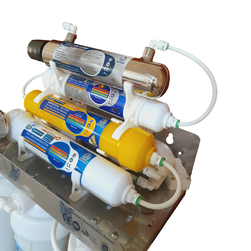 دستگاه تصفیه کننده آب رسا نور بابایی مدل X chrome m710