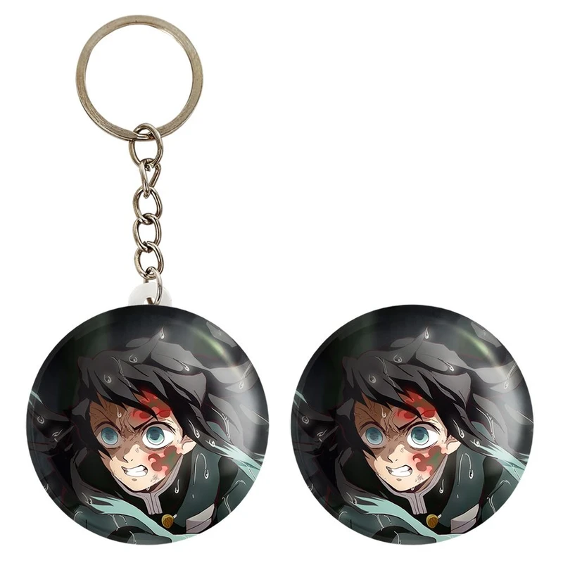 پیکسل خندالو مدل مویچیرو توکیتو انیمه شیطان کش کد 27038 به همراه جاکلیدی