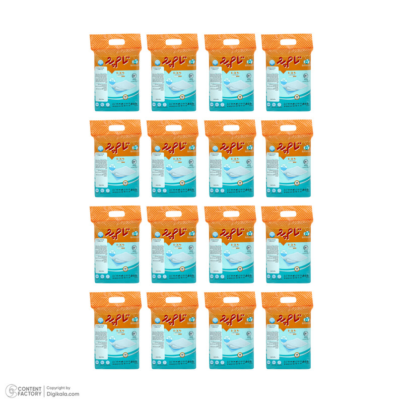 زیر انداز بیمار تام پد مدل 60905 بسته 16 عددی