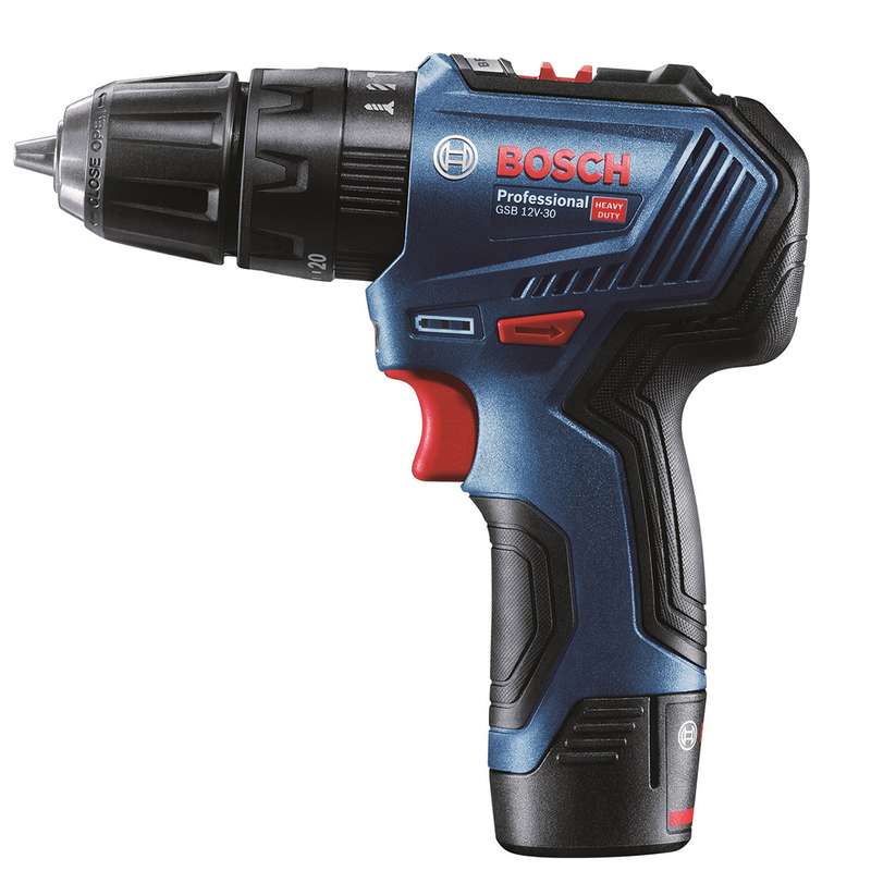 دریل شارژی چکشی بوش مدل GSB 12 V 30 Motor brushless 