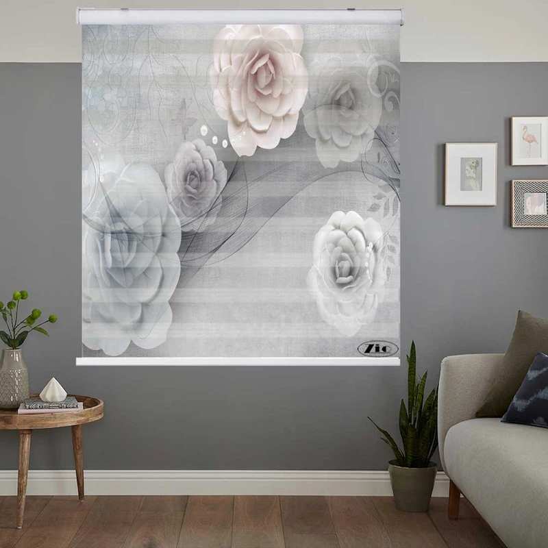 پرده زبرا زیو کد 3D1282 سایز 150x200 سانتی متر