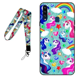 Megafone Unicorn 0028 Cover For Samsung Galaxy A20 S Mobile Neckband