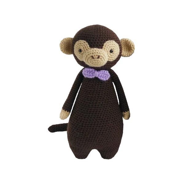 عروسک بافتنی طرح میمون کد H2