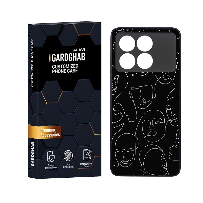 کاور گارد قاب علوی مدل دور ژله ای مناسب برای گوشی موبایل شیائومی Poco X6 Pro