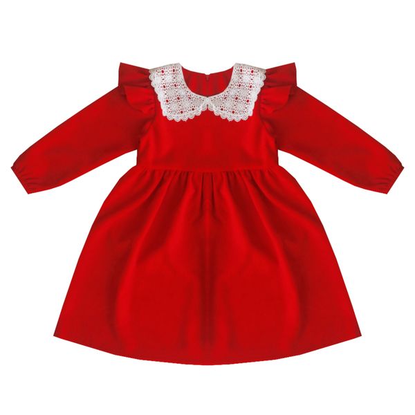 پیراهن دخترانه مدل یقه ب ب کنافی