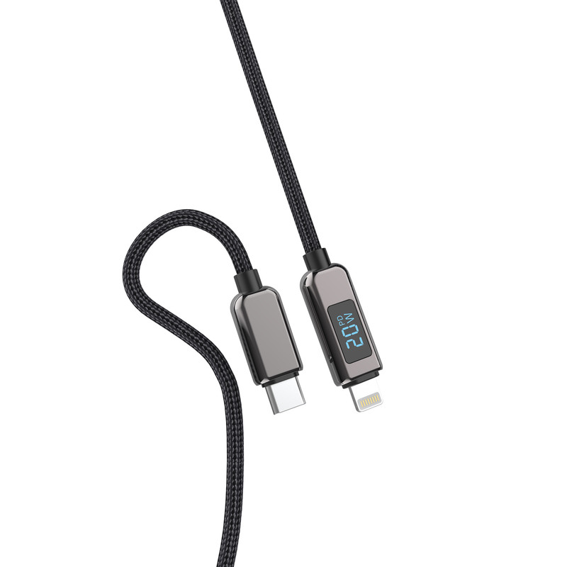 کابل تبدیل USB-C به لایتنینگ ارلدام مدل EC146i PD20W طول 1 متر