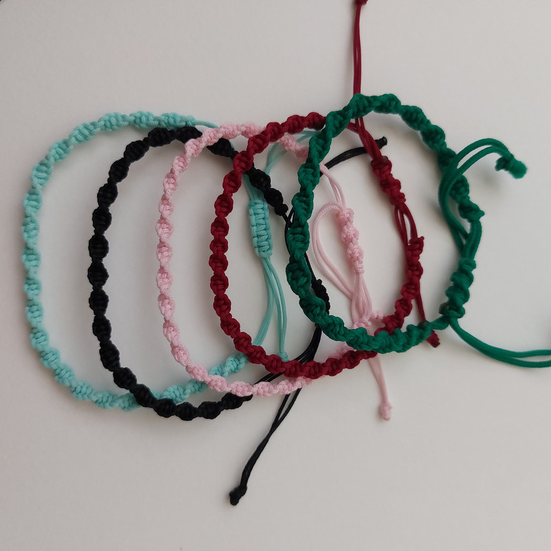 دستبند بافت مدل پیچ دستبند بافت مدل پیچ