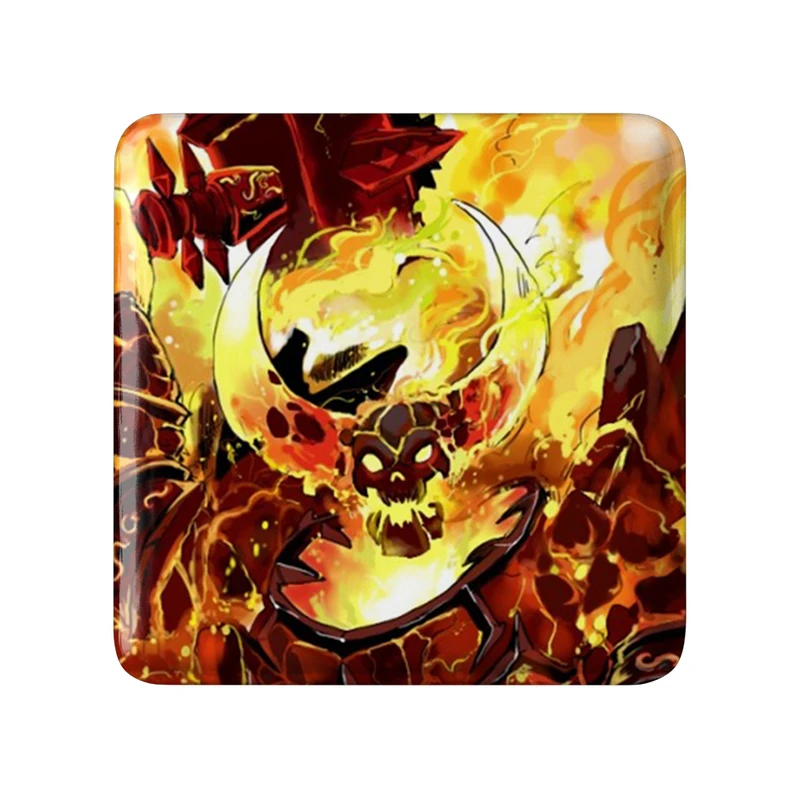 مگنت خندالو طرح بازی دنیای وارکرفت (World of Warcraft) مدل مربعی کد 31832