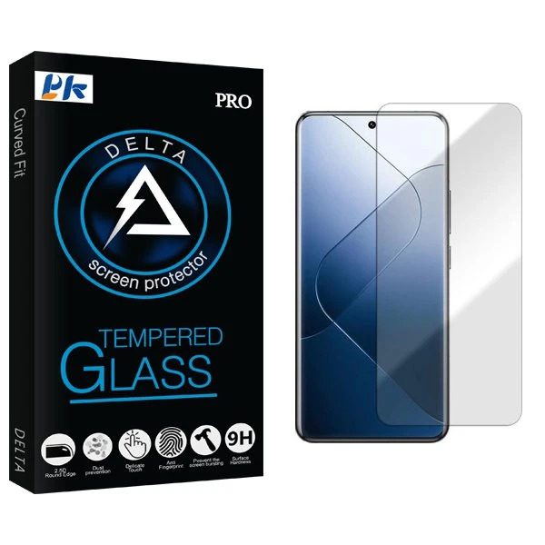 محافظ صفحه نمایش پی کی مدل Delta2 مناسب برای گوشی موبایل شیائومی Redmi 14T / 14T Pro