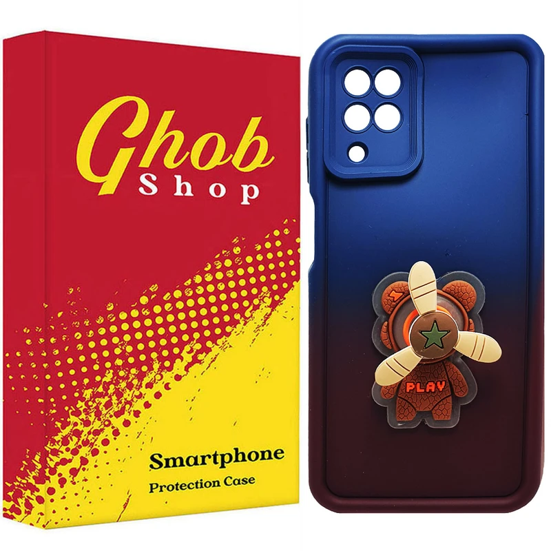 کاور قاب شاپ مدل SPN01 طرح فانتزی مناسب برای گوشی موبایل سامسونگ Galaxy A12 4G / A12 5G / F12 / M12