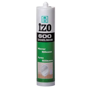 چسب سیلیکون آیینه ایزو مدل 600 وزن 440 گرم