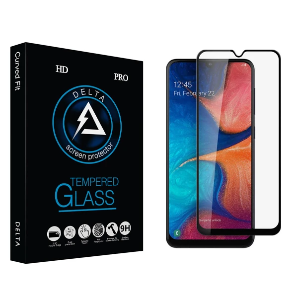 محافظ صفحه نمایش دلتا مدل HD مناسب برای گوشی موبایل سامسونگ Galaxy A20