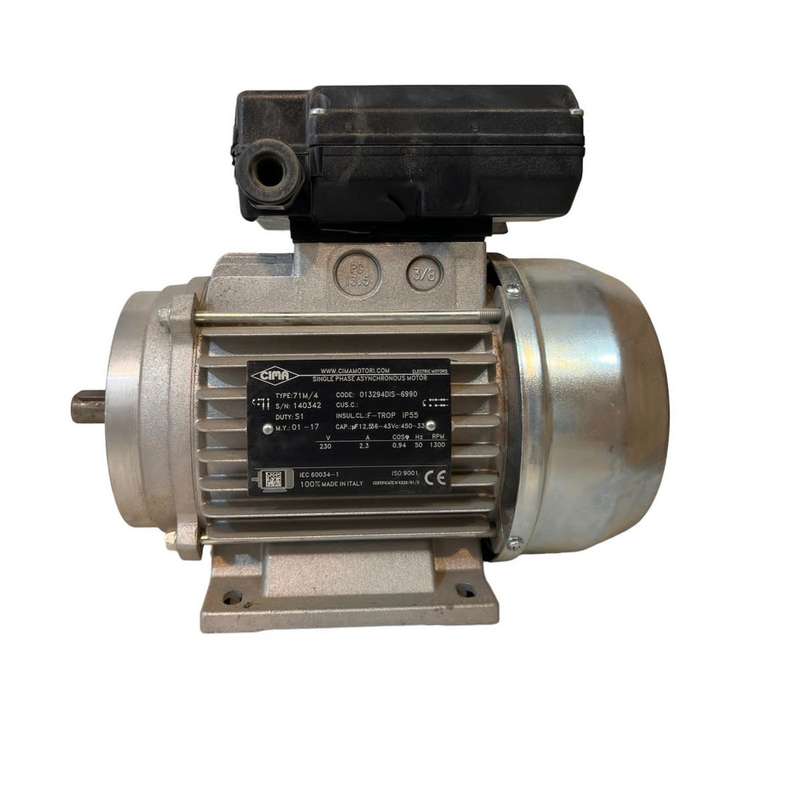 الکتروموتور تک فاز سیما مدل کلاچ دار ظرفیت 3 کیلو وات