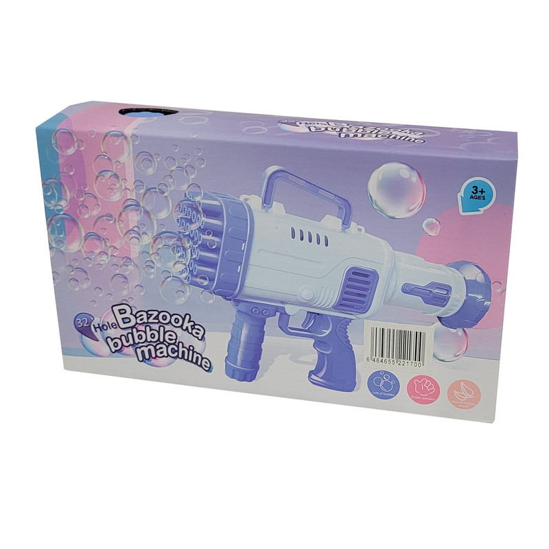 حباب ساز طرح تفنگ رگبار مدل BAZOOKA BUBBLE کد 000009090