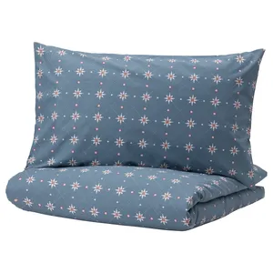 سرویس روتختی ایکیا طرح  دو رو مدل AKERJORDFLY یک نفره دو تکه