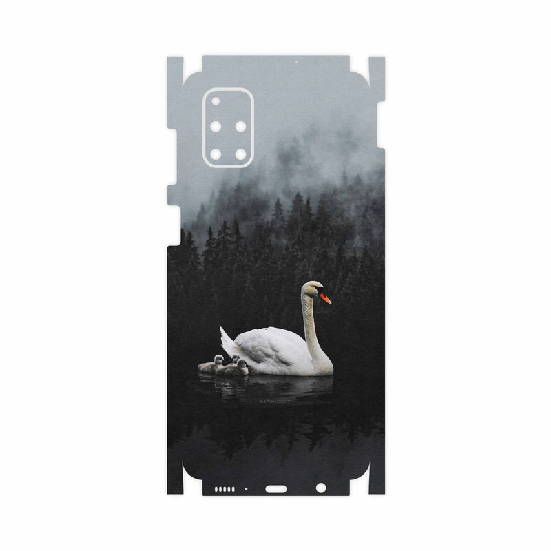 برچسب پوششی ماهوت مدل Swan Lake-FullSkin مناسب برای گوشی موبایل سامسونگ Galaxy M51