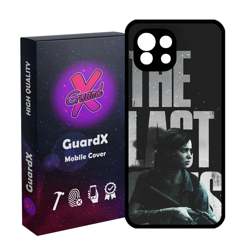 کاور گارد ایکس طرح Last of Us مدل Glass10792 مناسب برای گوشی موبایل شیائومی  Mi 11 Lite