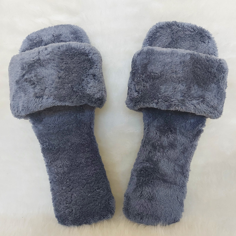 دمپایی حوله ای زنانه مدل مخمل نرم پریا