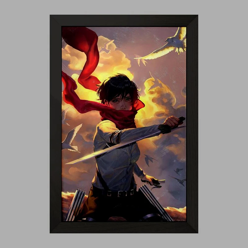 تابلو خندالو مدل میکاسا اکرمن انیمه اتک آن تایتان Attack on Titan کد 18522