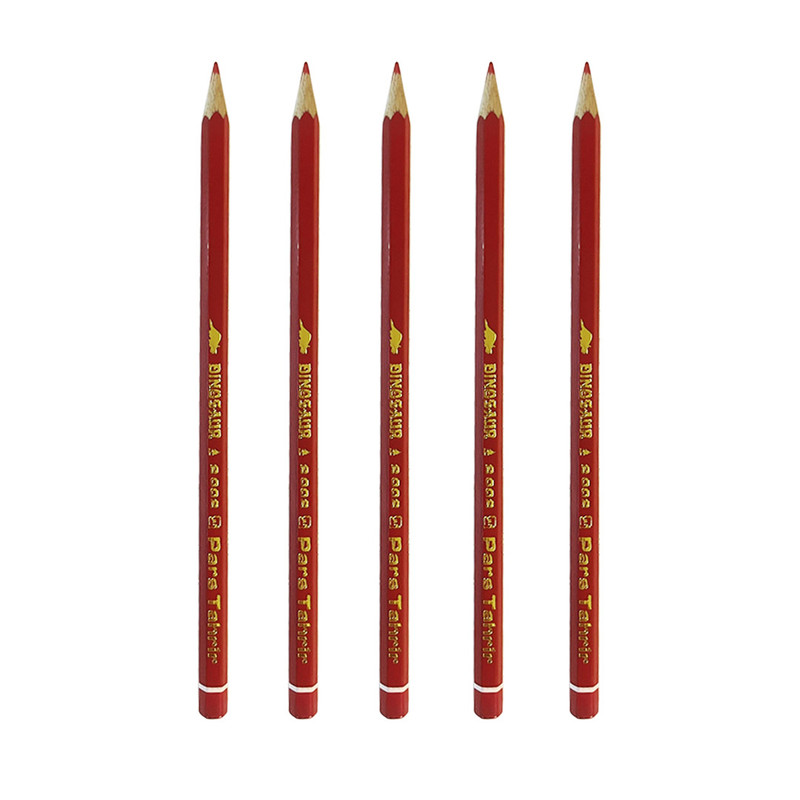 مداد قرمز دایناسور مدل 2002 بسته 5 عددی