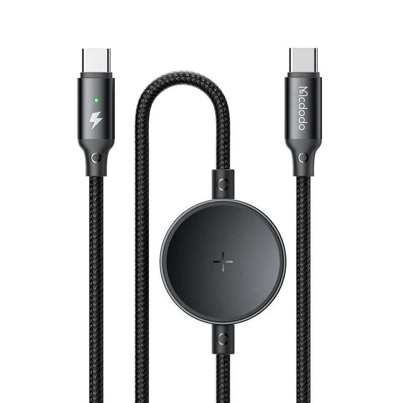 کابل شارژ usb-c مک دودو مدل ca-417 مناسب برای ساعت هوشمند سامسونگ galaxy watch 4-6 fit2-3 5pro 4-6classic