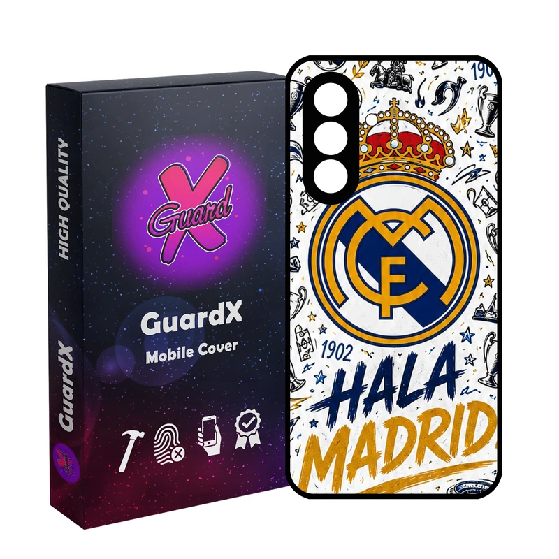 کاور گارد ایکس طرح رئال مادرید مدل 11097 مناسب برای گوشی موبایل سامسونگ Galaxy A36 / A36 5G