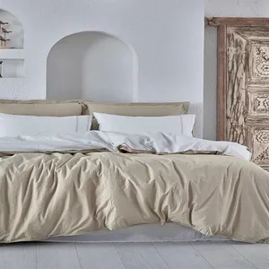 سرویس روتختی اکوکاتن مدل CASUAL BEJ دونفره شش تکه