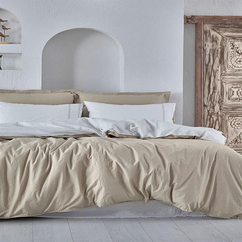 سرویس روتختی اکوکاتن مدل CASUAL BEJ دونفره شش تکه