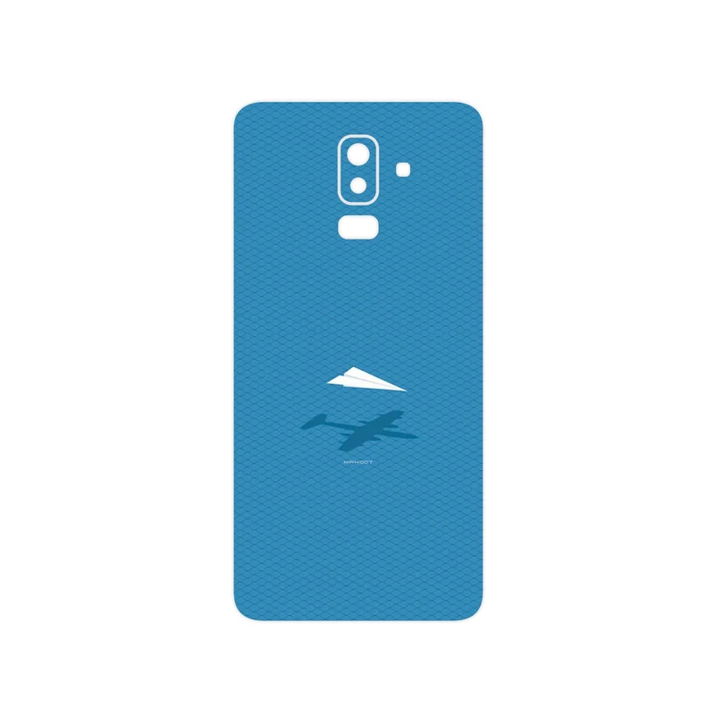 برچسب پوششی ماهوت مدل Minimal Paper Airplane مناسب برای گوشی موبایل سامسونگ Galaxy J8