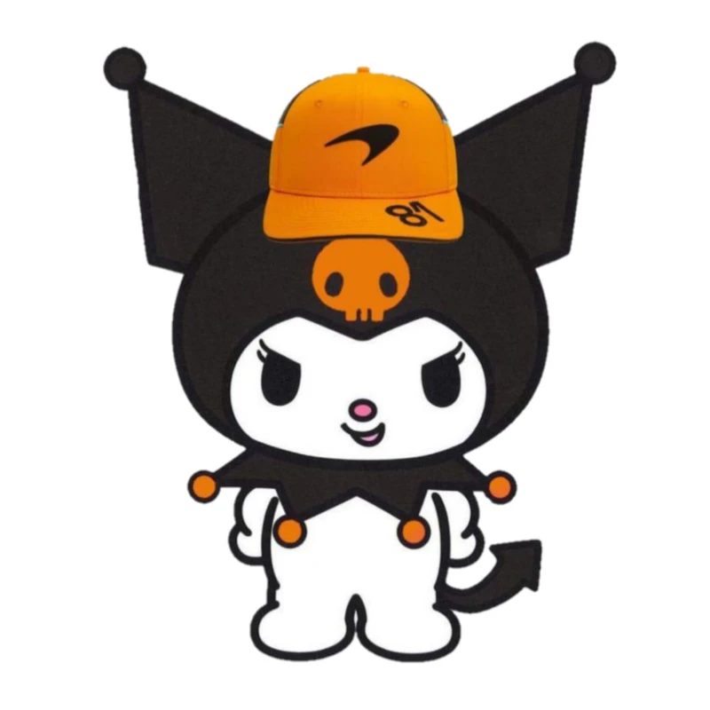 استیکر پارچه و لباس پاد آفرین مدل کارتونی کورومی ملودی جذاب کد 1504