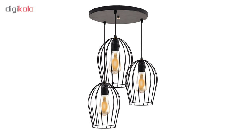 لوستر دیلایت طرح قفسی SINAN کد AZ-3-DLT673