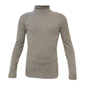 پلیور یقه اسکی مردانه مدل ستونی