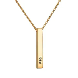 گردنبند مدل مکعب عشق کد 1986