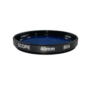 فیلتر لنز اسکوپ مدل B(80A) - 48MM